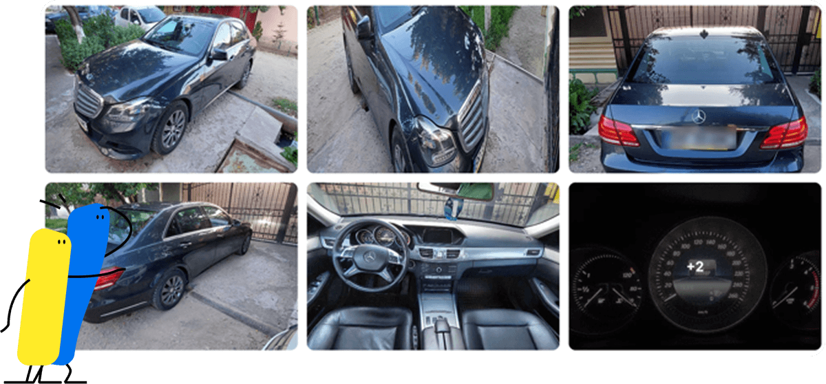 Mercedes photos after